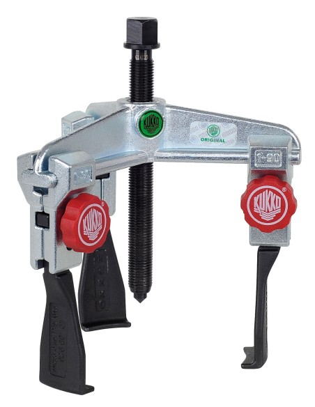 Extractor de rodamientos universal de 3 patas espacios angostos con regulación rápida