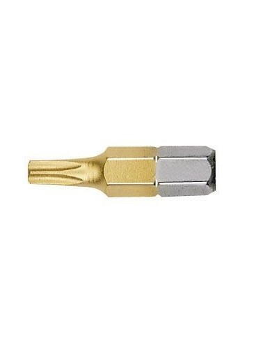 Punta Torx STANDARD TIN guía 1/4" corta