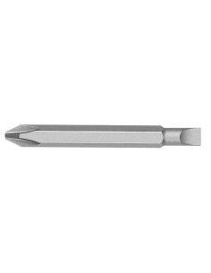 Punta reversible Plana / Phillips guía 1/4"