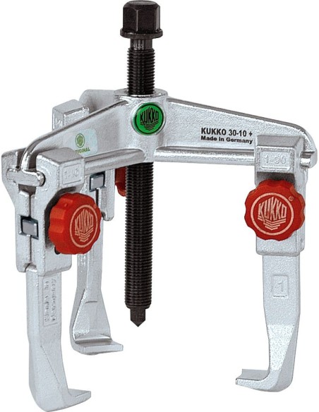 Extractor de rodamientos universal de 3 patas con regulación rápida