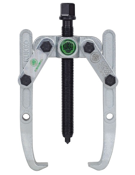 Extractor de rodamientos de 2 patas articuladas con alcance regulable