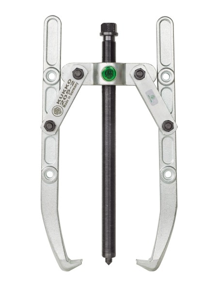 Extractor de rodamientos de 2 patas articuladas con alcance regulable