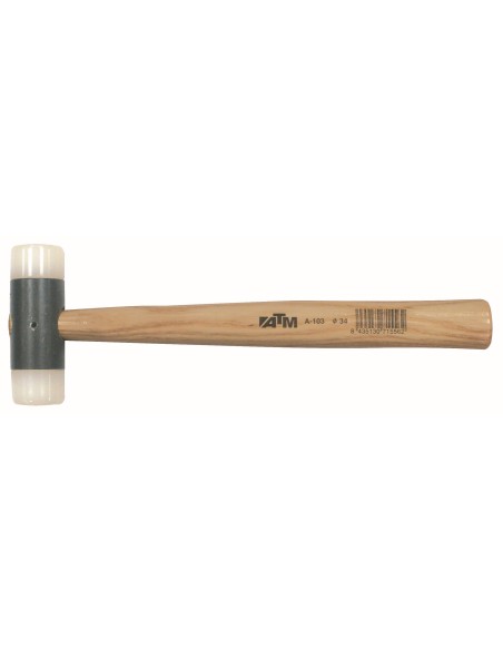 Maza de nylon mango madera