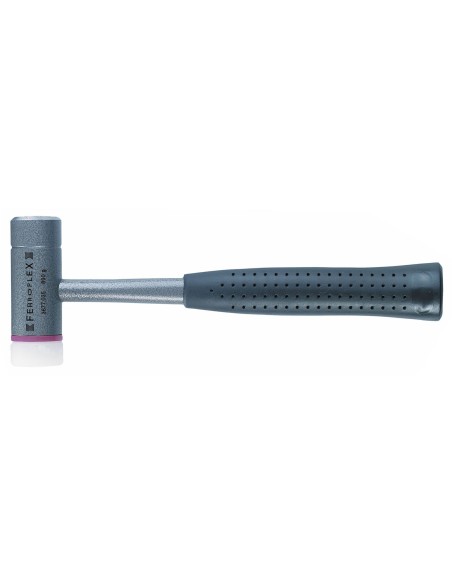 Martillo combinado de acero + maza de nylon Ferroplex