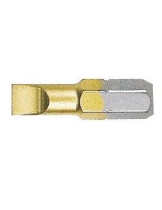 Punta plana STANDARD TIN guía 1/4" corta