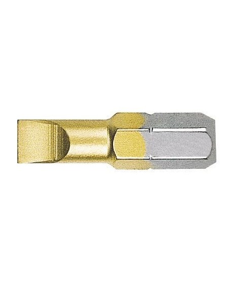 Punta plana STANDARD TIN guía 1/4" corta