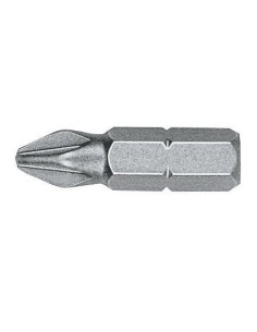 Punta Pozidriv (PZ) STANDARD guía 1/4" corta (en caja industrial)