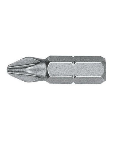Punta Pozidriv (PZ) STANDARD guía 1/4" corta (en caja industrial)