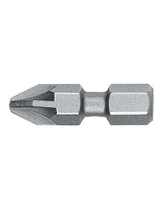 Punta Pozidriv (PZ) BITFLEX guía 1/4" corta