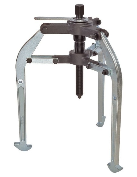 Extractor de rodamientos tres patas Alligator con ganchos de extracción preajustables