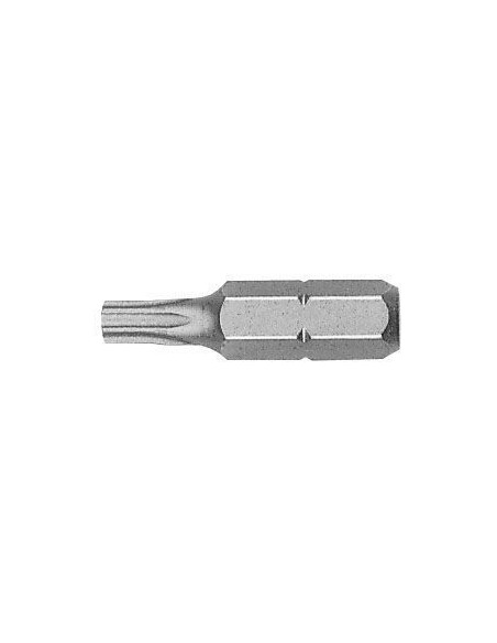 Punta Torx seguridad STANDARD guía 1/4" corta