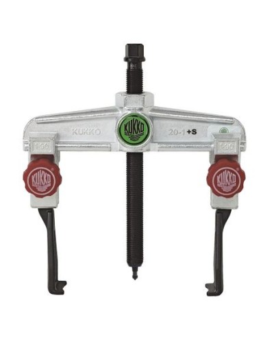 Extractor de rodamientos universal de 2 patas para espacios angostos con regulación rápida
