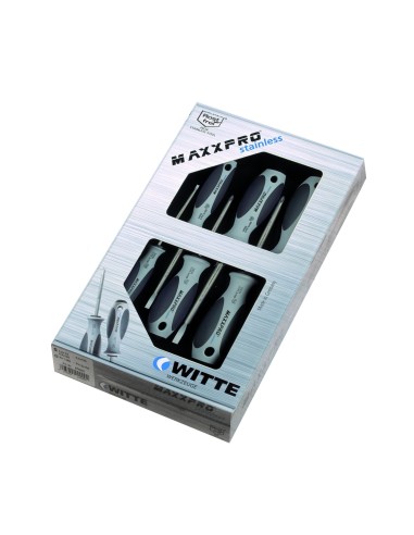 Juegos de destornilladores MAXXPRO Inoxidable