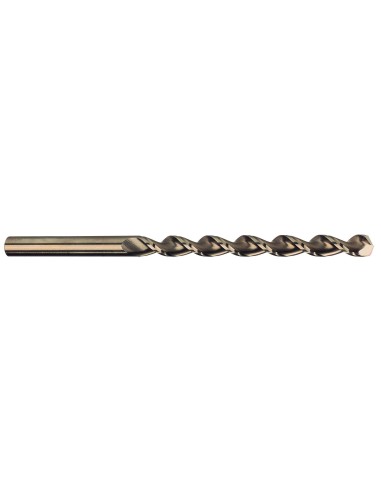 Pack de brocas helicoidales largas DIN 340 TL 3000 HSS-Co 5 Cobalto rectificada con autocentrado