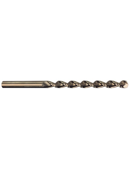 Pack de brocas helicoidales largas DIN 340 TL 3000 HSS-Co 5 Cobalto rectificada con autocentrado