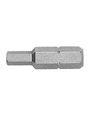 Punta hexagonal STANDARD guía 1/4" corta
