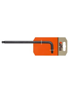Llave acodada larga Torx + Torx de seguridad en blister