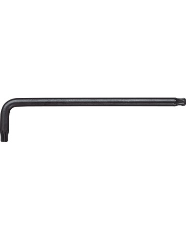 Llave acodada larga Torx + Torx de seguridad