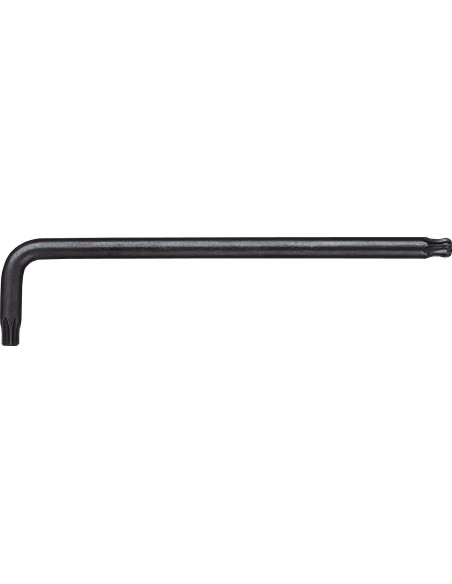 Llave acodada larga Torx + Torx de seguridad