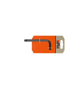 Llave acodada Torx larga en blister