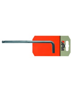 Llave Allen larga con bola en blister