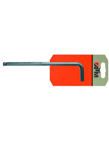 Llave Allen larga con bola en blister