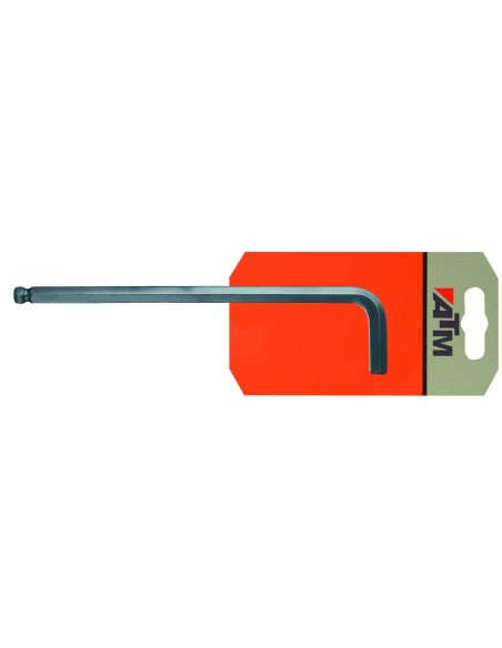 Llave Allen larga con bola en blister