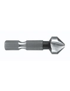 Avellanador cónico DIN 335 forma C 90º HSS mango hexagonal 1/4.