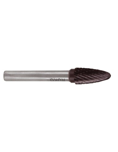 Fresas metal duro TiCN forma F - RBF Arco completo