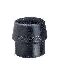 Boca de goma negra para mazas Simplex