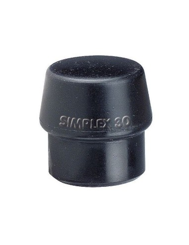 Boca de goma negra para mazas Simplex