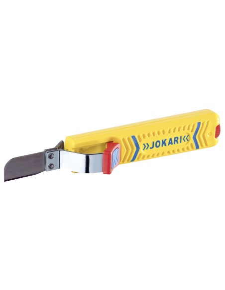 CUCHILLO PELACABLES SECURA Nº 28G CON CUCHILLA RECTA ( 8-28 MM)