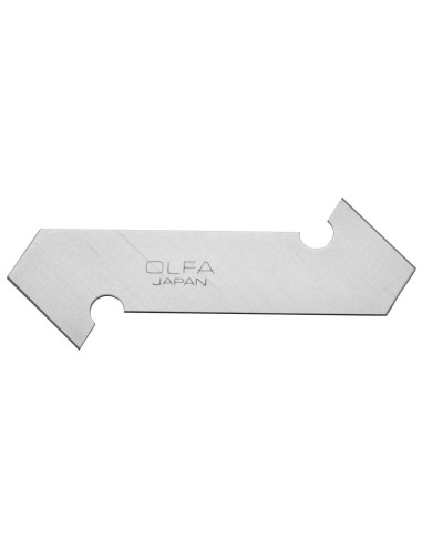PACK DE 3 CUCHILLAS PARA PLASTICO 13X0,6 MM PLATEADAS
