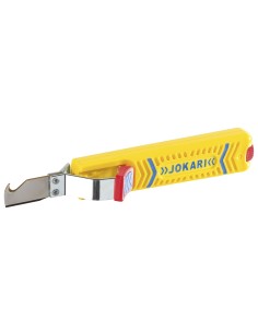 CUCHILLO PELACABLES SECURA Nº 28H CON CUCHILLA EN FORMA DE GANCHO ( 8-28 MM)