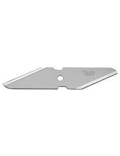 PACK DE 2 CUCHILLAS DOBLE FILO 98X18X1 MM PLATEADAS