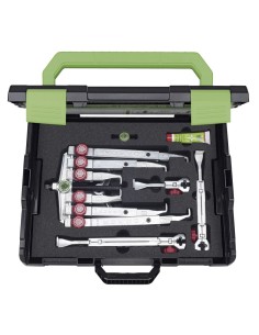 JUEGO EXTRACTOR UNIVERSAL DE 2 Y 3 PATAS CON AJUSTE RAPIDO (120-130 X 100-350MM)