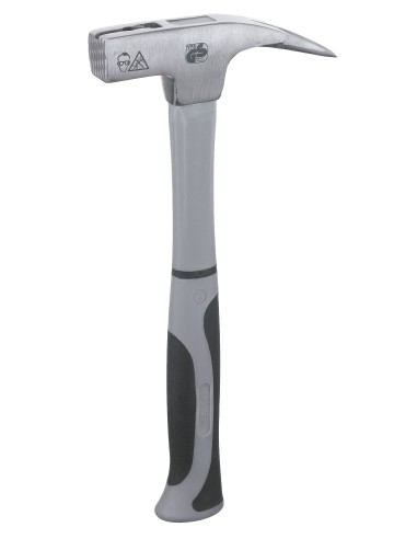 MARTILLO DE ENCOFRADOR DIN 7239 CON MANGO DE FIBRA DE VIDRIO (835 G)