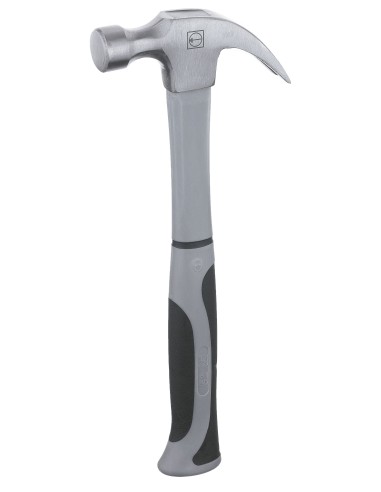 MARTILLO DE CARPINTERO DE UÑA CON MANGO DE FIBRA DE VIDRIO (755 G)