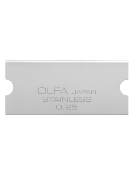 PACK DE 6 CUCHILLAS PARA GSR-2 40X18 MM