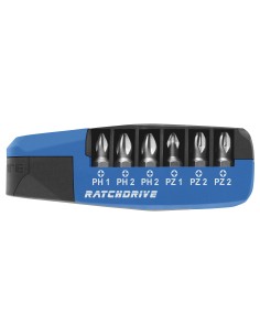 CAJA DE 7 PUNTAS CON CARRACA RATCHDRIVE (PH/PZ)