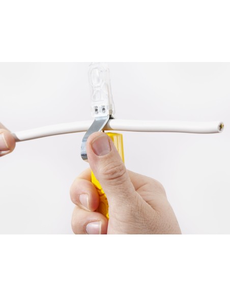 CUCHILLO PELACABLES STANDARD Nº 28H CON CUCHILLA EN FORMA DE GANCHO ( 8-28 MM)