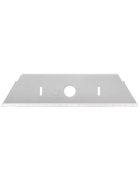 PACK DE 10 CUCHILLAS TRAPEZOIDALES 17,5 MM DE ACERO INOXIDABLE