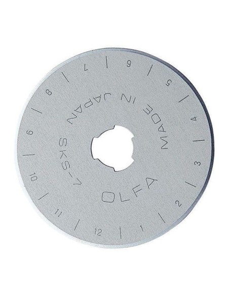 CUCHILLA CIRCULAR DE 45X0,3 MM PLATEADA