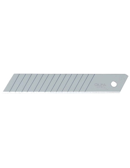 PACK 50 CUCHILLAS TROCEABLES 18 MM DOBLE SEGMENTO PLATEADAS EN ESTUCHE PLASTICO