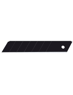 PACK DE 5 CUCHILLAS TROCEABLES 25 MM NEGRAS