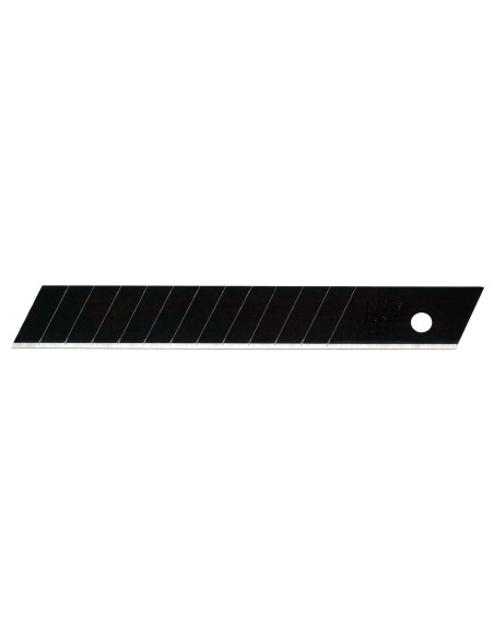 PACK DE 10 CUCHILLAS TROCEABLES 12,5 MM ULTRA-FLEXIBLE NEGRAS
