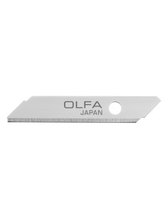 PACK DE 5 CUCHILLAS PARA TS-1 35X6X0,3 MM PLATEADAS