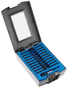 JUEGO DE 21 PUNTAS DE IMPACTO EN BIT-BOX