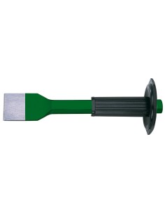 CINCEL RANURAS CON EMPUÑADURA SEGURIDAD SERIE VERDE LARGO 250MM CABEZA 71 MM