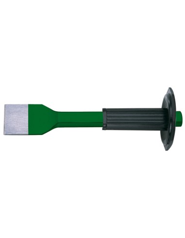 CINCEL RANURAS CON EMPUÑADURA SEGURIDAD SERIE VERDE LARGO 250MM CABEZA 71 MM